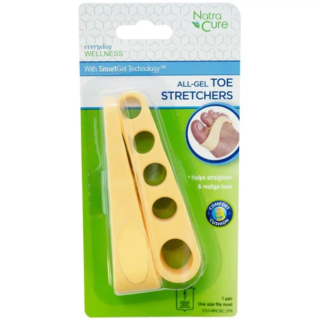 NatraCure Yoga stretch- och Tådelare 2 st