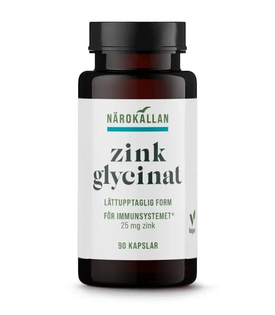 Närokällan Zinkglycinat kapslar 90 st
