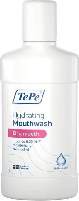 TePe Hydrating Mouthwash Unflavoured 500 ml