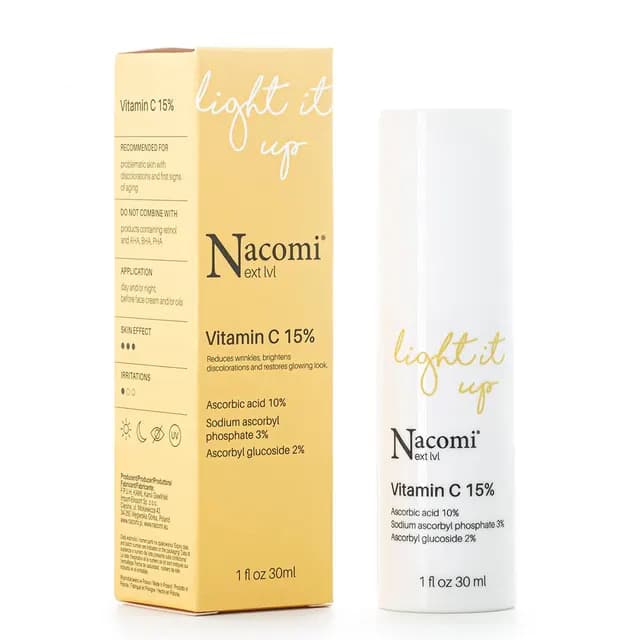 Nacomi Next Level Light It Up Vitamin C 15% 30 ml