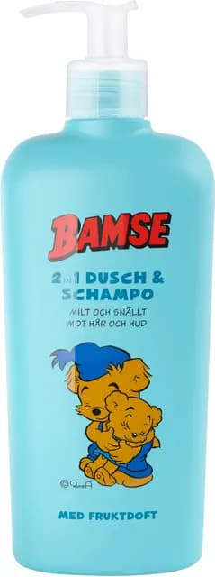 Bamse 2in1 Dusch/Schampo Parfymerad 450 ml