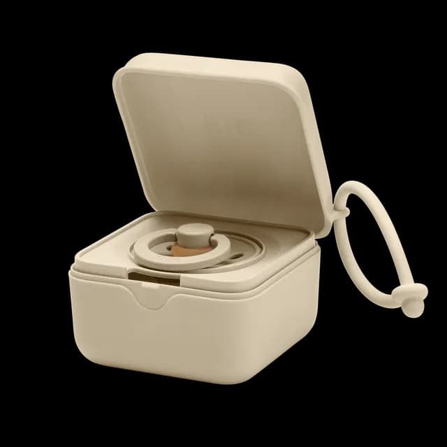 BIBS Pacifier Box Vanilla