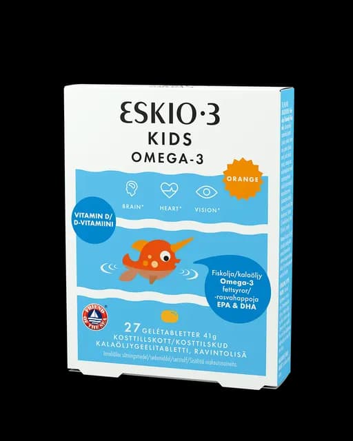 ESKIO-3 Kids Omega-3 Chewable 27 tuggtabletter