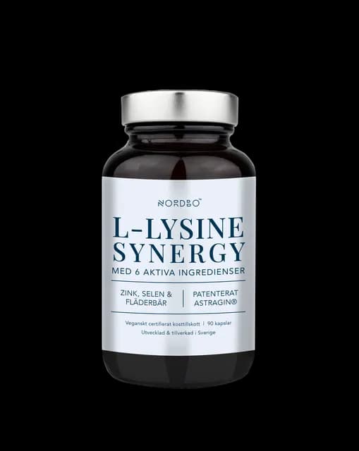 Nordbo L-Lysine Synergy 90 kapslar