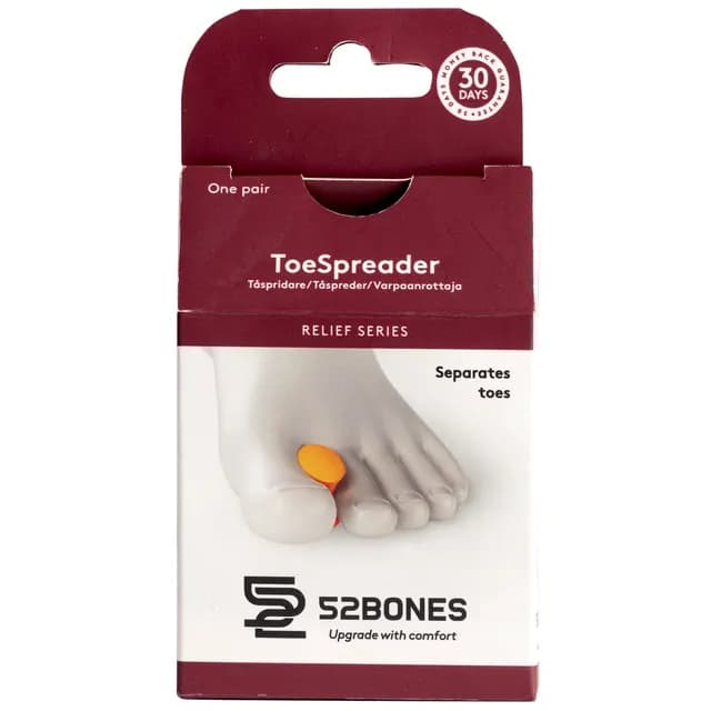 52Bones Tåspridare Toe Spreader S/M 2 st