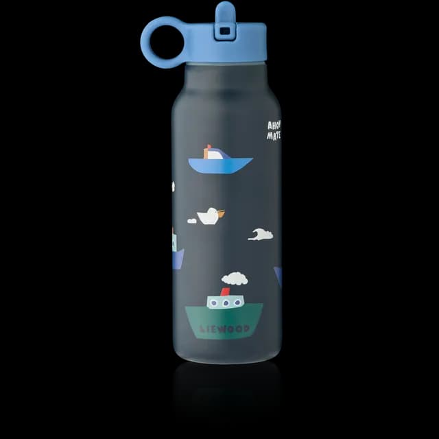 LIEWOOD Falk Vattenflaska Sailing/Classic Navy 350 ml