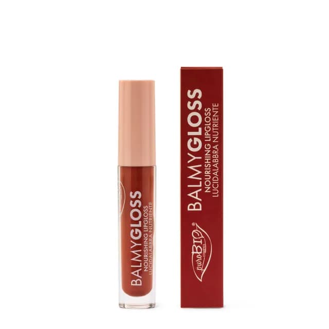 puroBIO Lipgloss Fluid Balmygloss 02 Shimmering Light Brown 4 ml
