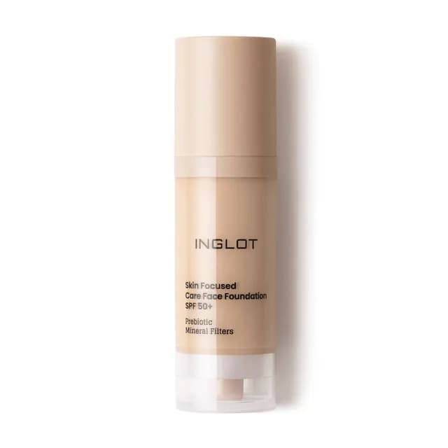 Inglot Skin Focused Care Face Foundation SPF50+ Ivory Beige 30 ml