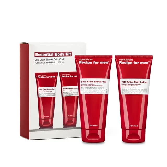 Recipe for men Essential Body Kit 2 x 200 ml