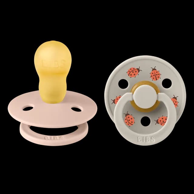 BIBS Studio Colour Latex Size 3 Ladybug Blush Mix 2-pack