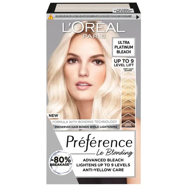 L'Oréal Paris Préférence Le Blonding Advanced Blekning 9L Ultra Platinum