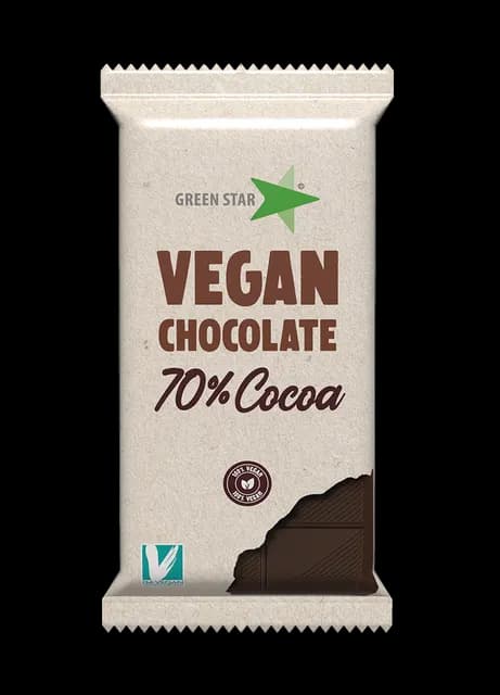 Green Star Vegan Choklad 70% 90 g