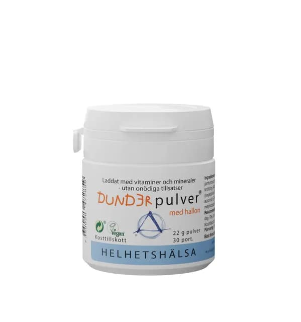 Helhetshälsa Dunderpulver barnvitamin 30 doser á 1 krm