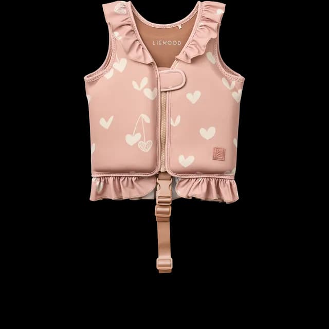 LIEWOOD Dove Badväst Sweethearts/Pale Tuscany Strl 15-19 kg