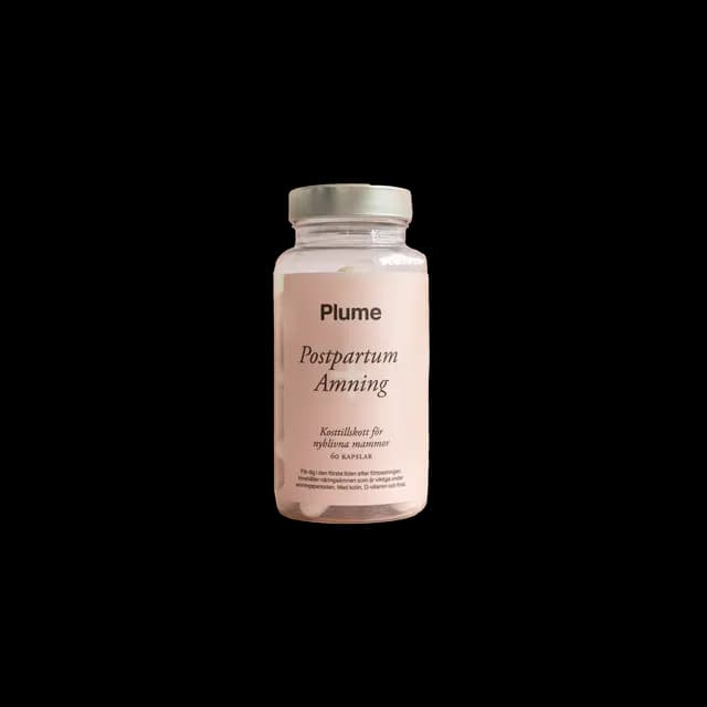 Plume Kosttillskott Postpartum + Amning 60 kapslar