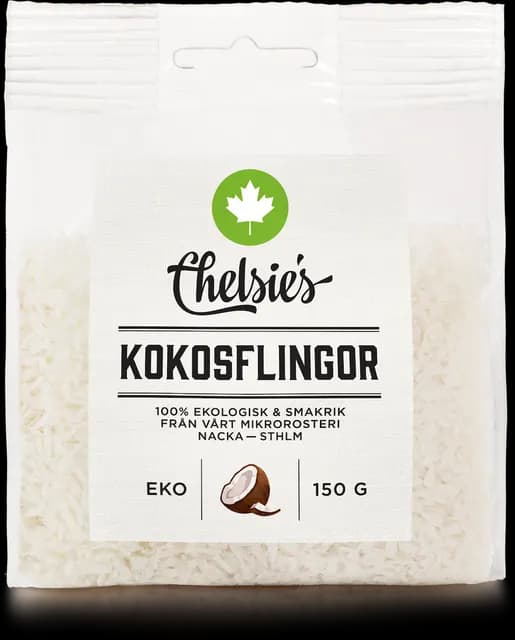 Chelsie's Kokosflingor 150 g