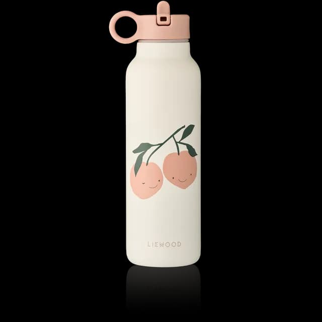 LIEWOOD Falk Vattenflaska Peach Me/Sea Shell 500 ml