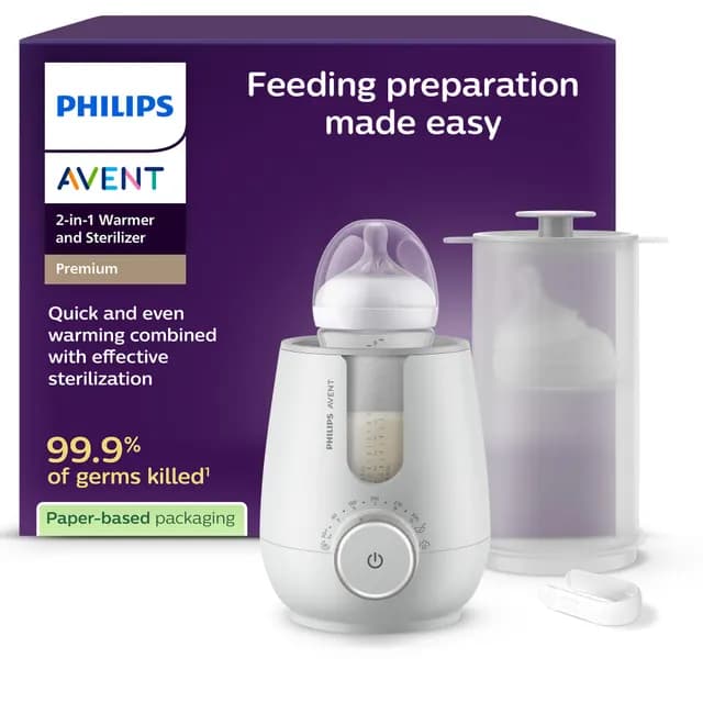 Philips Avent Premium 2-in-1 Warmer & Sterilizer