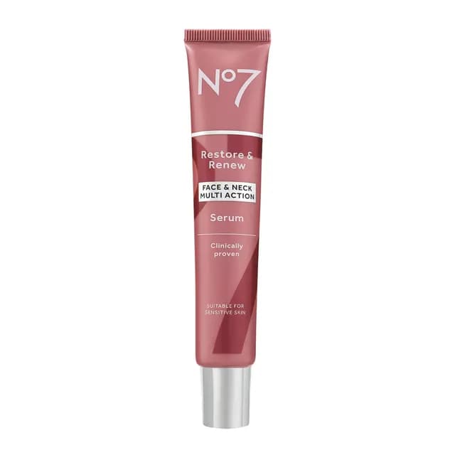 No7 Restore & Renew Face and Neck Serum 30 ml