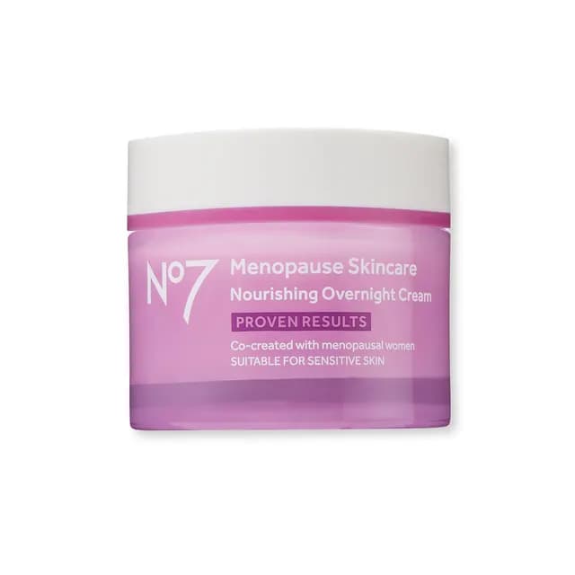 No7 Menopause Nourishing Overnight Cream 50 ml