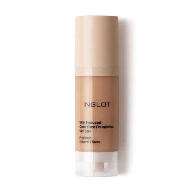 Inglot Skin Focused Care Face Foundation SPF50+ Apricot Tan 30 ml