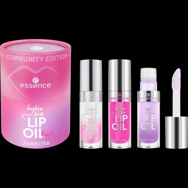 essence Hydra Kiss Lip Oil Trio 01 Lip's Choice Awards