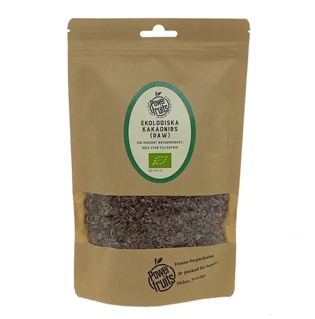 Powerfruits Ekologiska Kakaonibs RAW 250 g