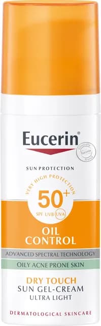 Eucerin Oil Control Sun Gel-Cream SPF50+ 50 ml