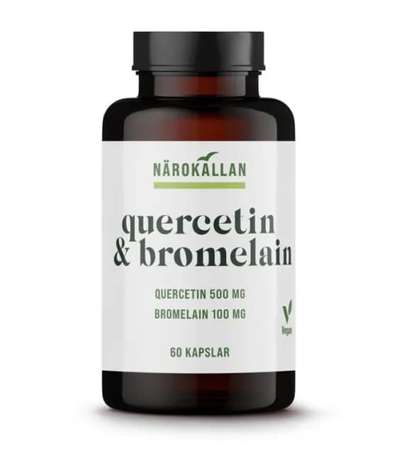 Närokällan Quercetin & Bromelain 60 kapslar