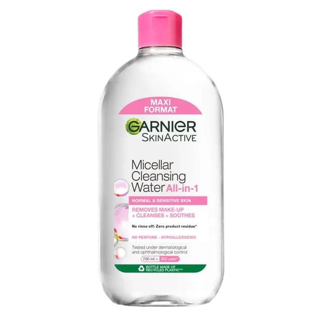Garnier Micellar Cleansing Water All-in-1 Micellärvatten för normal och känslig hud 700 ml