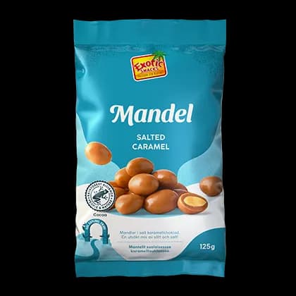 Exotic Snacks Mandel Salted Caramel 125 g