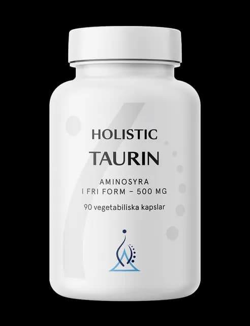 Holistic Taurin 500 mg 90 kapslar