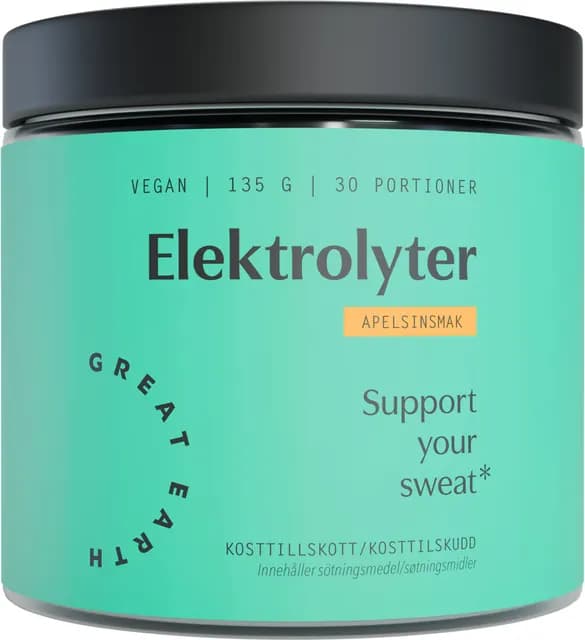 Great Earth Elektrolyter Apelsin 135 g