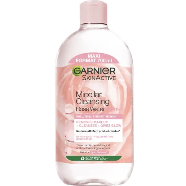 Garnier Micellar Cleansing Rose Water All-in-1 Micellärvatten 700 ml