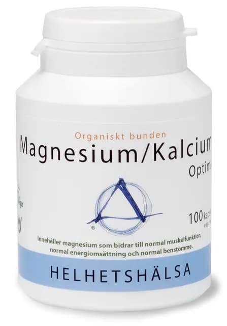 Helhetshälsa Magnesium/KalciumOptimal 100 kapslar