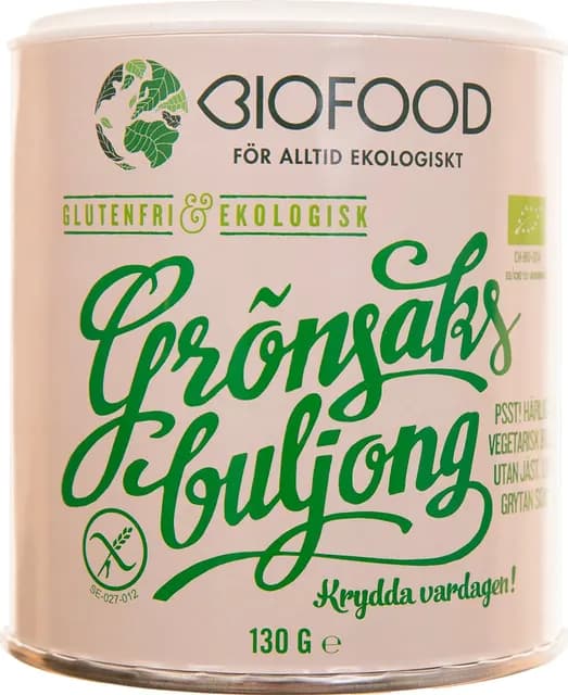 Biofood Grönsaksbuljong 130 g