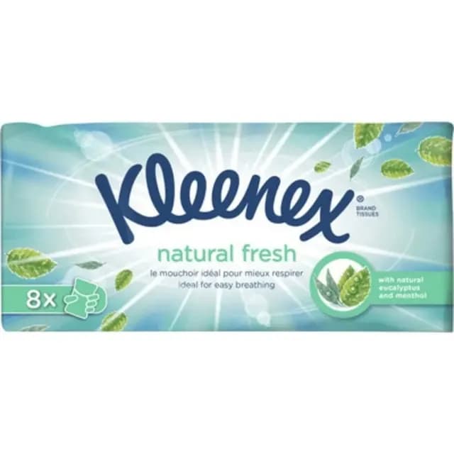 Kleenex Natural Fresh 8-pack