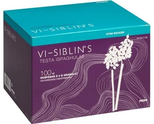 Vi-Siblin S, granulat i dospåse 880 mg/g 100 st