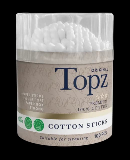 Topz Premium Cotton Sticks 100 st