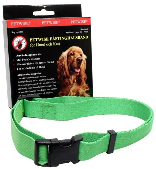 Petwise fästinghalsband för hund medium/large 40-70 cm