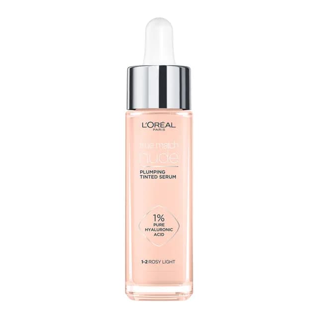L'Oréal Paris True Match Nude Plumping Tinted Serum 1-2 Rosy Light 30 ml