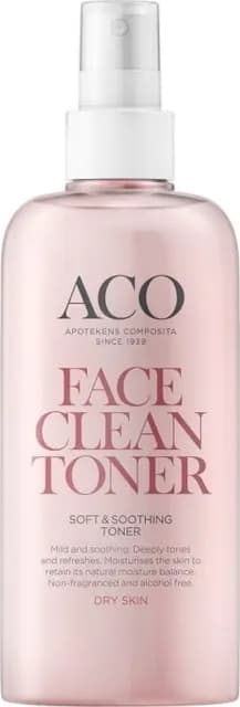 ACO Face Soft & Soothing Toner Parfymfri Ansiktsvatten 200 ml