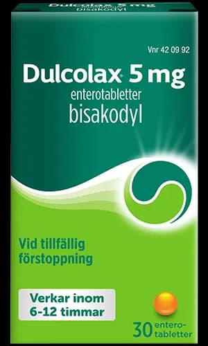 Dulcolax, enterotablett 5 mg 30 st