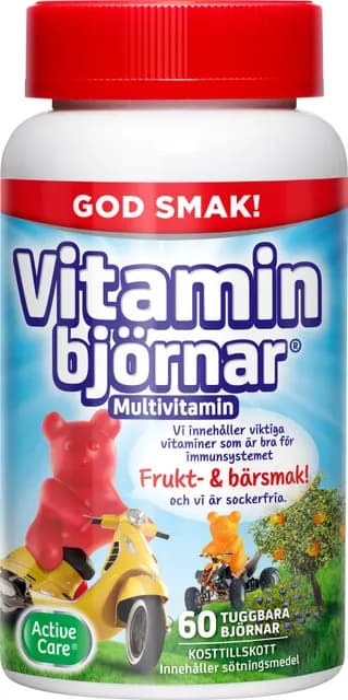 Active Care Vitaminbjörnar 60 st