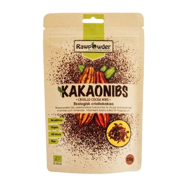 Rawpowder Kakaonibs Criollo 150 g