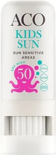 ACO Kids Sun Stick SPF50 Parfymfri Solstick Barn 8 g