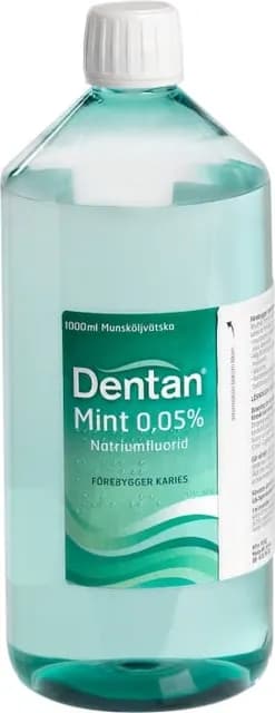Dentan Mint Munskölj 0,05 % 1000 ml