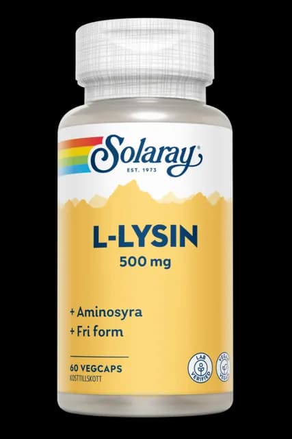 Solaray L-Lysin 60 kapslar