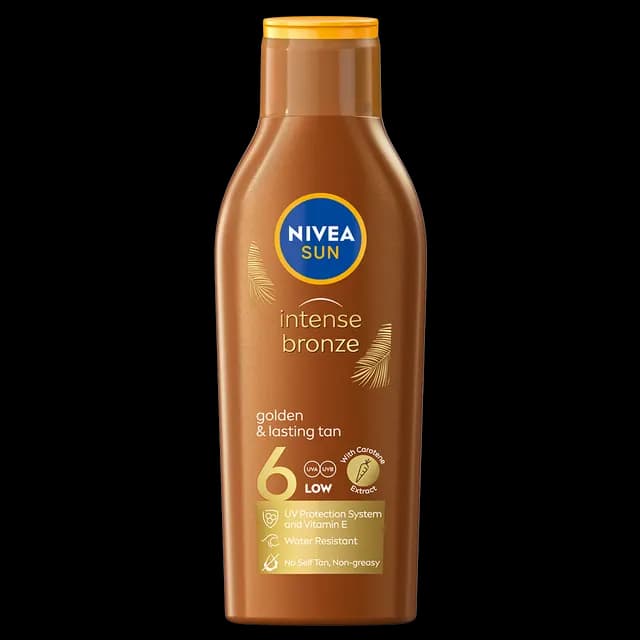 NIVEA SUN Solkräm Intense Bronze Sun Lotion SPF6 200 ml