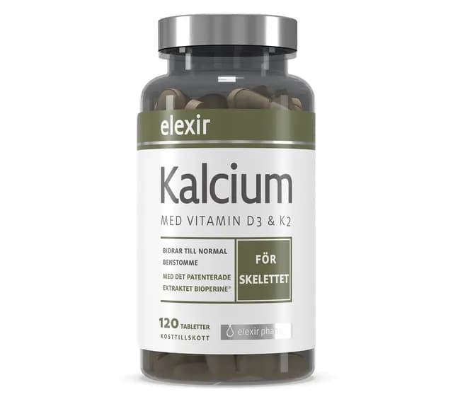 Elexir Pharma Kalcium 120 tabletter